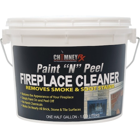Chimney Rx 1/2 Gal. Paintable Fireplace Masonry Cleaner 300467