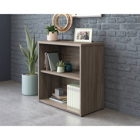 Officeworks By Sauder Affirm 2 Shelf Bookcase Hudson Elm 431916