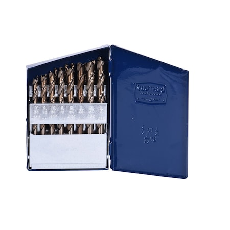 Century Drill & Tool 21 Piece Cobalt Drill Bit Set 26321