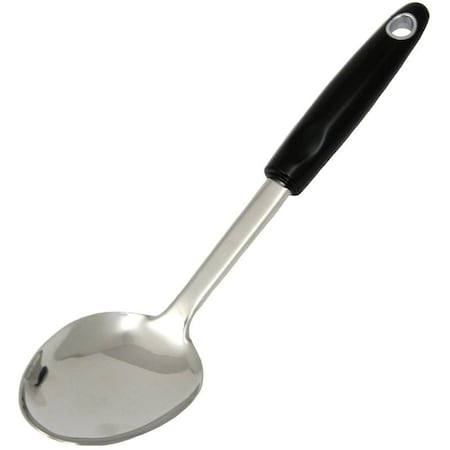 Chef Craft Select Series Basting Spoon, 12 in OAL, Stainless Steel 12530