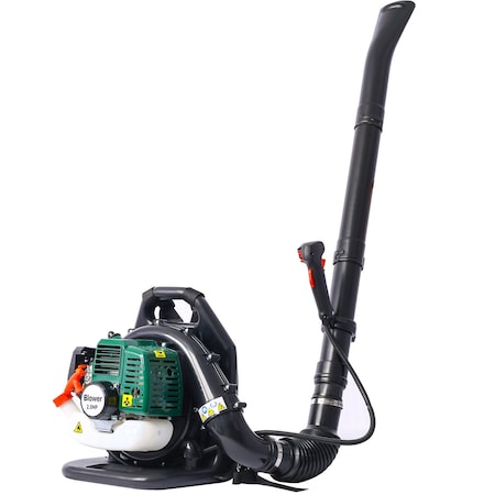 Wrightmaster 230 MPH 52 cc Gas 2-Stroke Gas Backpack Blower with Extension, Low Noise Design ZR-51392
