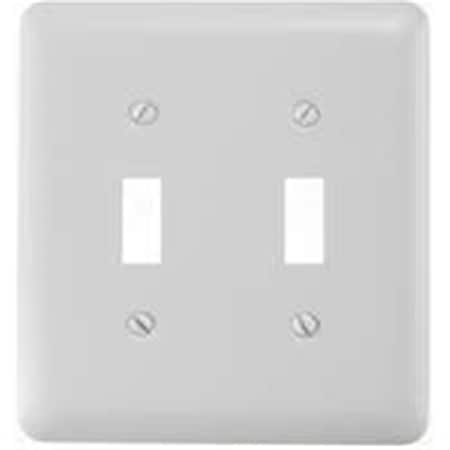 Acoustic 2-Toggle Plate White AC667815