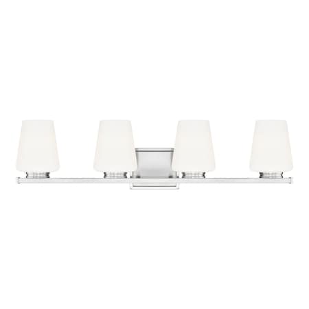 Z-Lite Nextra Brushed Nickel 4 Light Vanity 7703-4V-BN