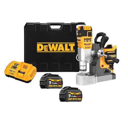 Dewalt Magnetic Drill, Brushless, 810 RPM, 508.8oz DCD1624GX2