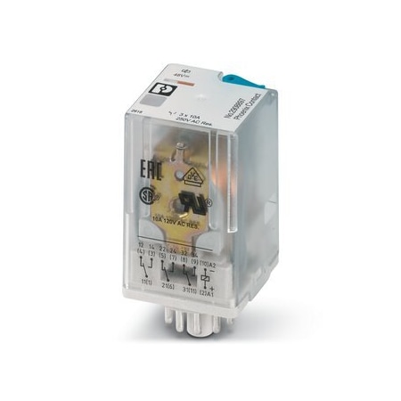 Phoenix Contact REL-OR3/LDP-48DC/3X21 Plug-in octal 2908897