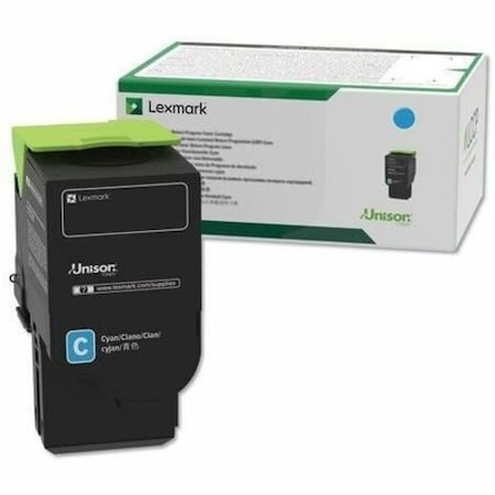 Lexmark Extra High Yield Cyan Toner Cartridge 3.5K YLD C241XC0