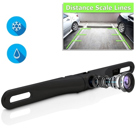 Pyle License Plate Rear View Camera PLCM18BC