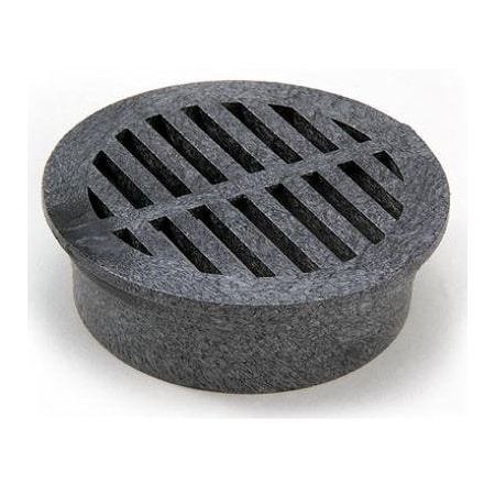 Nds Hvy Dty Grate Rnd 3 in. Blk 14