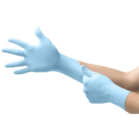 Ansell XCEED XC-310, Disposable Gloves, 2.8 mil Palm, Nitrile, Powder-Free, XS, 250 PK, Blue XC-310