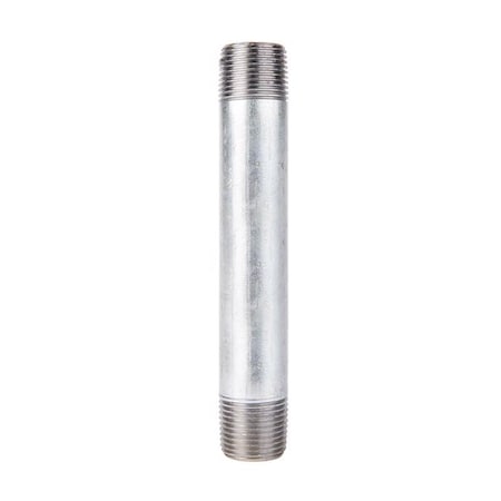 Stz Industries 1/2 in. MIP each X 1/2 in. D MIP Galvanized Steel 5 in. L Nipple 301UP12X5