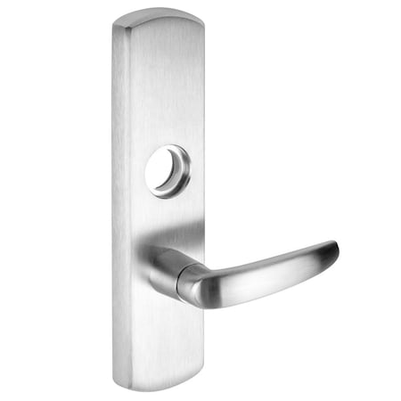 Von Duprin Grade 1 Lever Trim, Classroom Function, Mortise Prep, 07 Lever with Escutcheon, Satin Chrome Finish 996L-07-M 26D RHR