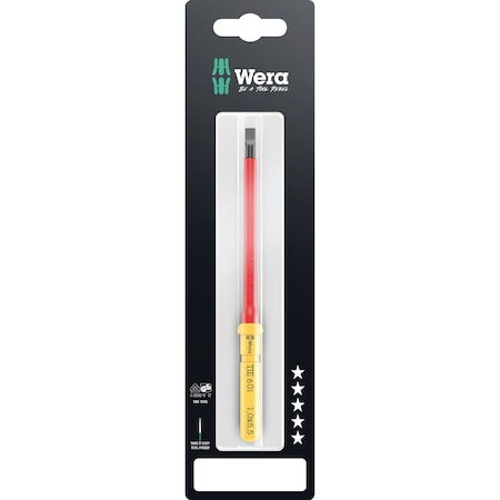 Wera Kraftform Kompakt VDE 60 i Take it easy SB, 1 x 5.5 x 157 mm 5006554001