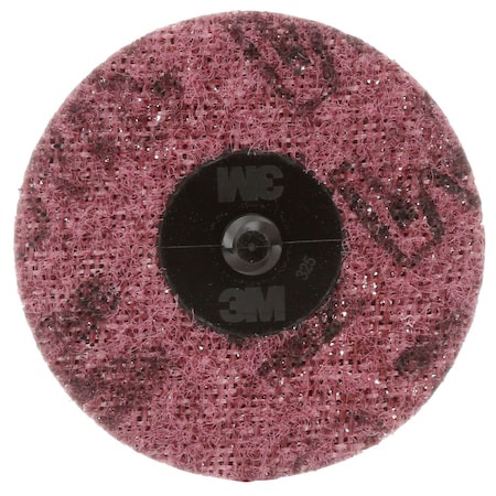 Scotch-Brite Roloc Surface Conditioning Disc, 07486, A/O Medium, TR, 3 in, 4PK SC-DR