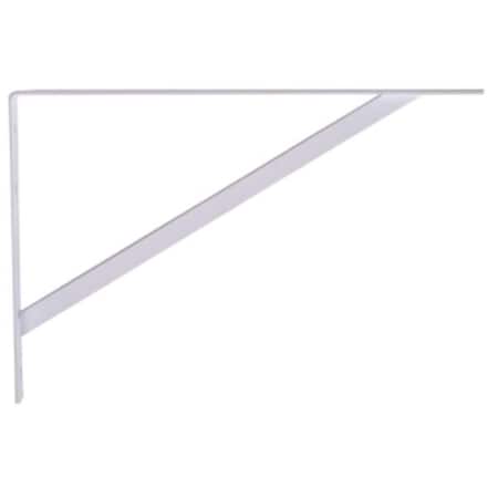 Clean All 16 x 10.5 in. Shelf Bracket, White CL3982709