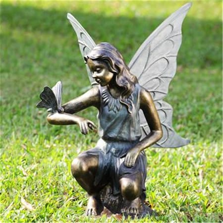 Wall-To-Wall Grace Garden Sculpture - Fairy And Butterfly WA509795