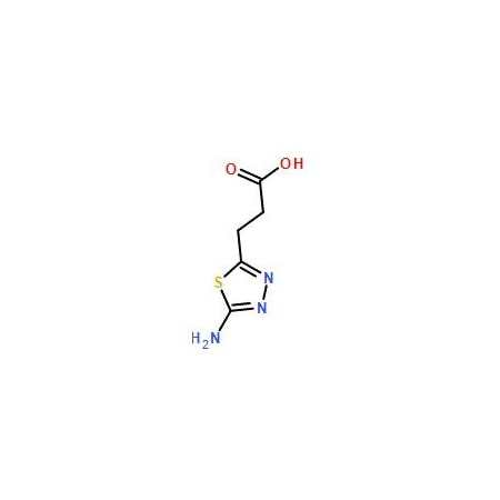 Ak Scientific 3-(5-Amino-[1, 3, 4]thiadiazol-2-yl)-propionic acid (5g), CAS 66030-27-1 7575AE-5g
