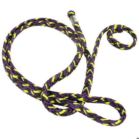 Rope Logic Streaked Loopie Sling 1/2in Sterling 12-Strand Hollow Braid 2-4 ft. Adjustable Length 100490