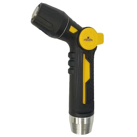 Landscapers Select Spray Nozzle, Female, Aluminum/Plastic/TPR, Black/Yellow YP22-M01