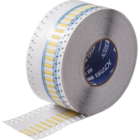 Brady BSP45 Series PermaSleeve Heat Shrink Polyolefin Wire Marking Sleeves, 0.094 in. Dia x 1 in. W, Yellow SA-3PS-094-1-YL