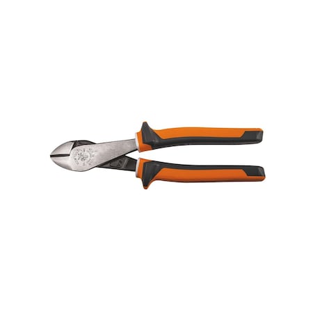 Klein Tools Diagonal Cutting Pliers, Insulated, Angled Head, 8-Inch 2000-48-EINS