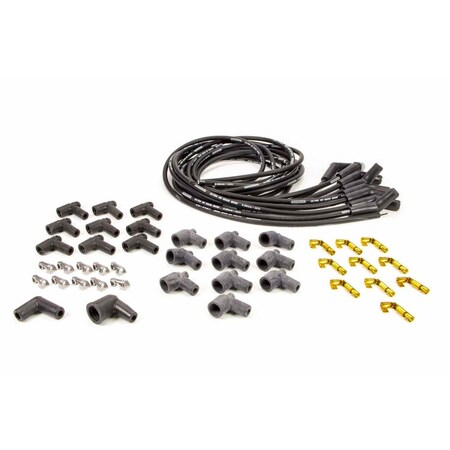Moroso 73816 8.65 mm 135 deg Ultra 40 Plug Wire Set, Black MOR73816