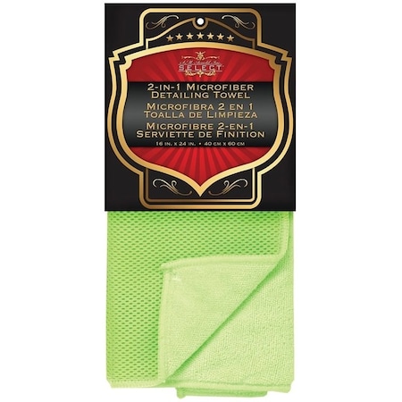 Sm Arnold Mesh Towel, Microfiber Cloth, Green 25-860
