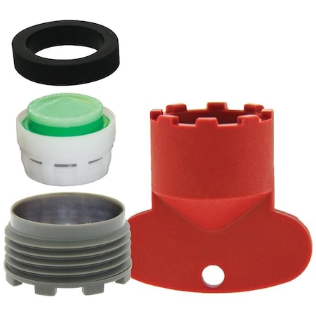 Plumb Pak Faucet Aerator, Plastic, 15 gpm PP800-224LF