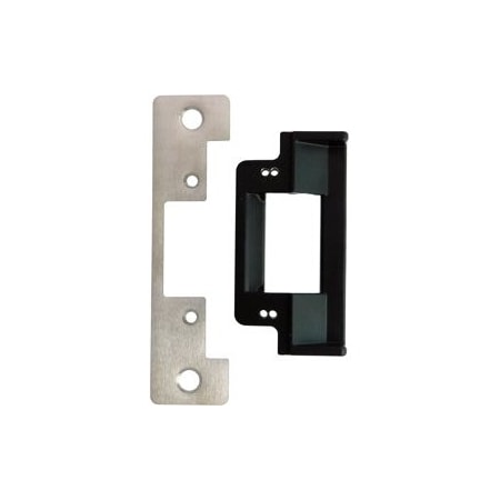 Hanchett Entry Systems V3 Faceplate 4-7/8in x 1-1/4in ASA, 630/US32D Stainless Steel V3-1-630