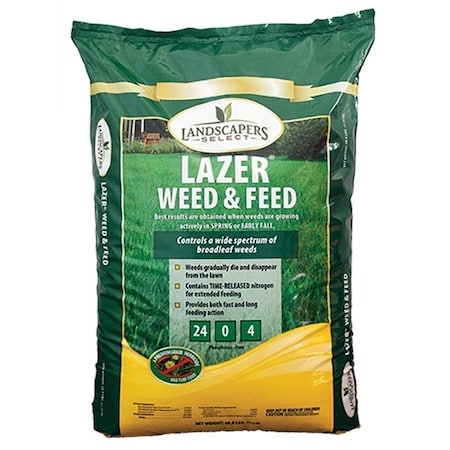 Landscapers Select LAZER Lawn Weed and Feed Fertilizer, 48 lb Bag 902729