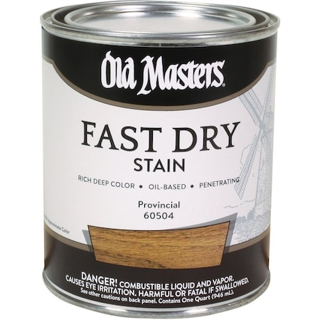 Old Masters Wood Stain, Provincial, 1 qt 60504