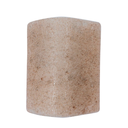 Apollo Tile Lucenza 2x2 in. Clay Beige Matte Recycled Glass Corner L-shape Tile (2.8 sq ft/case) 96PK APLGIO88CLACORA