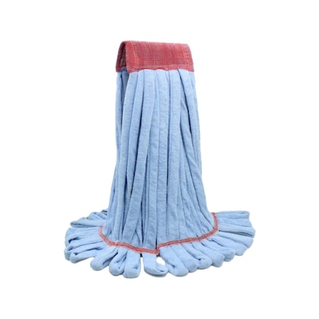 Bsl Microfiber Tube Style Wet Mop Head 5in Wide Band Large, PK12 3306