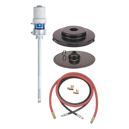 Graco Air Drum Pump, 0.22 gpm, 5,000 psi, 50:1 225014