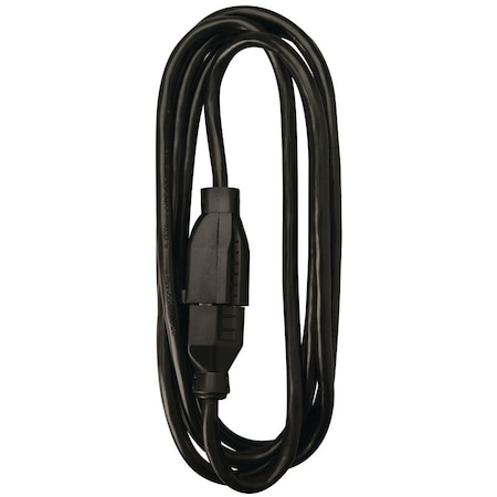 Southwire SJTW Extension Cord, 16 AWG, Outdoor, 16/3, Black, 8 ft 260