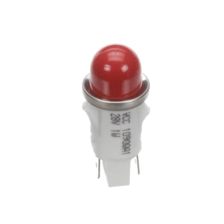 Insinger Indicator Light, 28 Volt, Red DE9-107