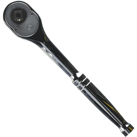 Kt Pro 8-1/2" Drive 1/4" Drive Reversible Ratchet Polish with Quick Release, Chrome Molybdenum Alloy Steel C4361-08P