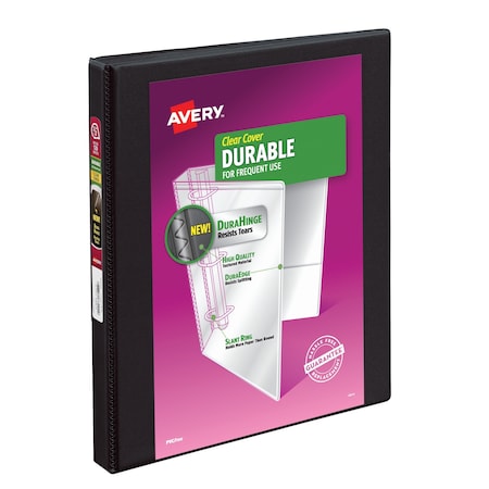 Avery Durable View 3 Ring Binder, 0.5 in Ring 17370