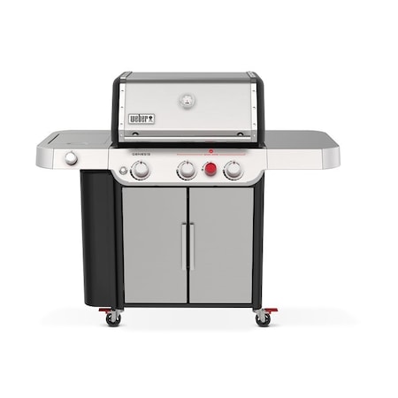 Weber Gas Grill, Liquid Propane, Stainless Steel 1500537