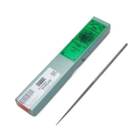 Nicholson 6-1/4" 0 Cut Round Needle File 37779