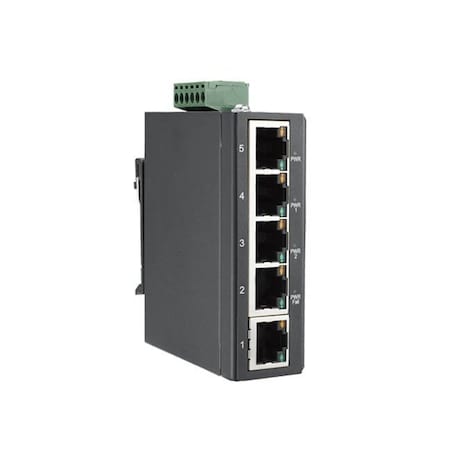 Advantech 5 FE Unmanaged Switch w/Wide Temp. Low AC EKI-2525I-LA-AE