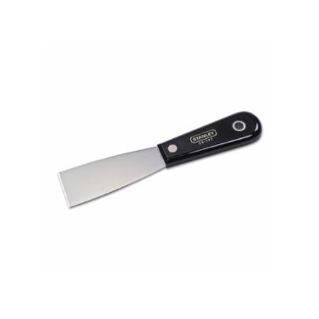 Stanley Nylon Handle Putty Knife, 1-1/2 in W, Stiff Blade 680-28-141