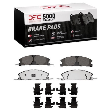 Dfc 5000 Advanced Disc Brake Pad Set,  1551-1611-12