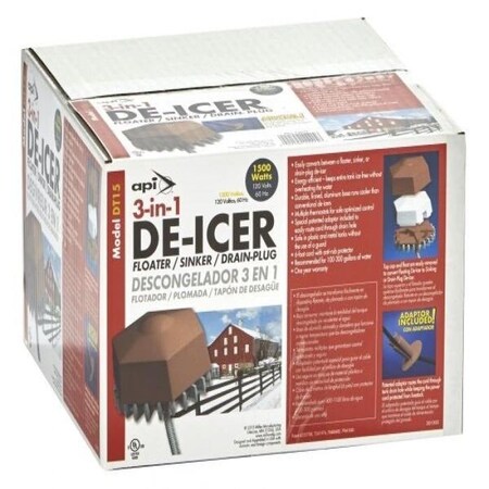 Miller Mfg DT-15 DEICER CAST ALUMINUM 3N1 DT15