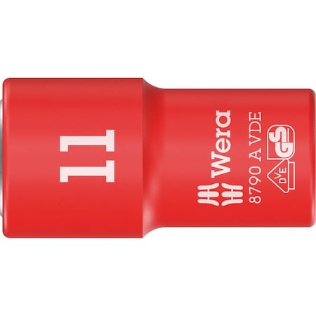 8790 A VDE Zyklop Socket insulated with 14 in drive 5 x 41 mm
