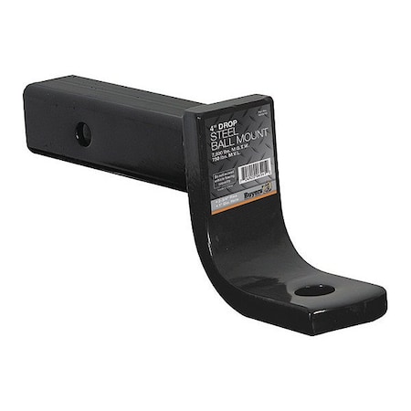 Buyers Products Ball Mount, Carbon Steel, Powder Coated 1803010