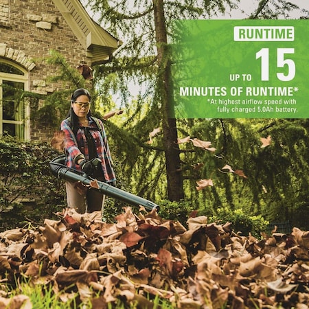 Greenworks 80V 750 CFM 180 MPH Cordless Single-Port Backpack Leaf Blower with 4.0 Ah Battery & Charger 2437902