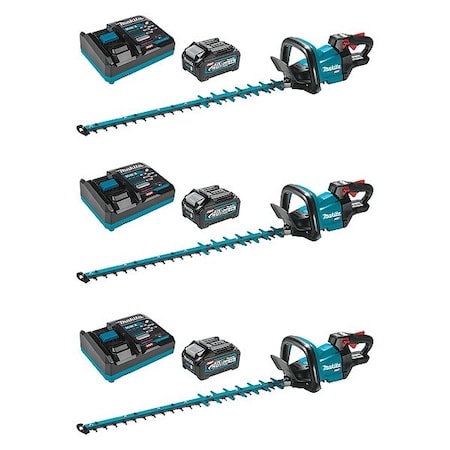Makita Xgt Bl 30" Hedge Trimmer Kit, 40V GHU03M1-3