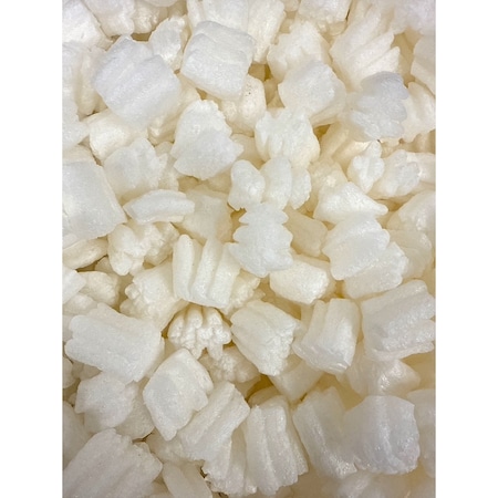 Bubblefast FunPak White Trees Packing Peanuts Plant Based Biodegradable Compostable 1.5 cu ft Bag FP 1.5-White Christmas Trees