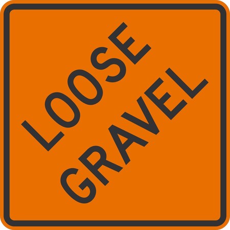 Lyle W8-7, Loose Gravel, 24x24, Engineer Grade, Orange G-12793-EG_24x24