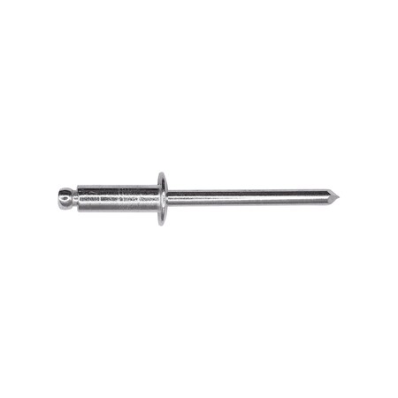 Auveco Pan-L Rivets Dome 3/8in Diameter 3/16in Grip 1/4in-3/8in, 500PK 8300